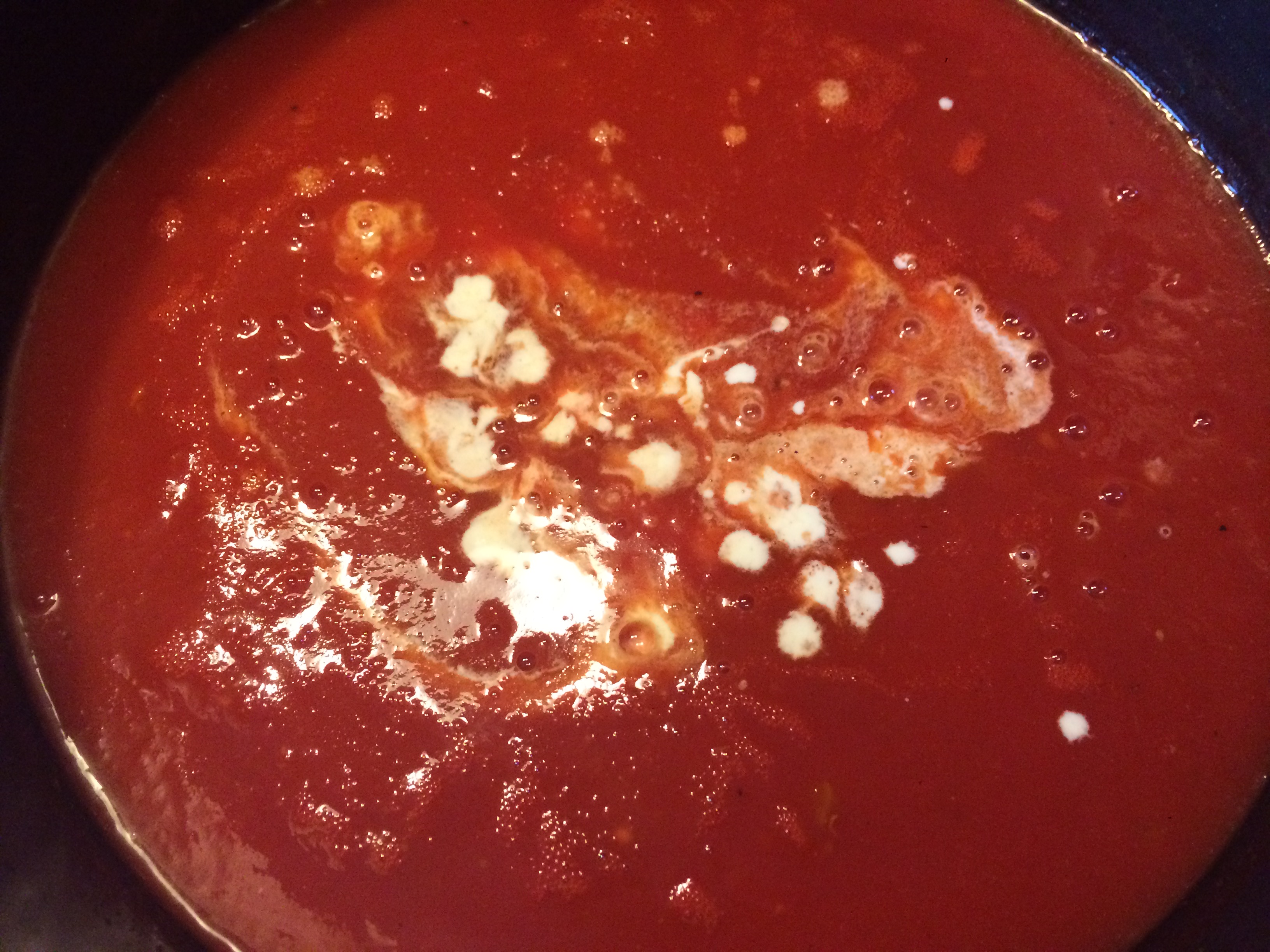 Cremige Tomatensuppe mit Sherry | Juli´s Pink Kitchen Cremige Tomatensuppe mit Sherry | Juli´s Pink Kitchen